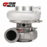 S42-1450 Billet Compressor Wheel Ceramic Dual Ball Bearing TurboCharger T4 1.15/1.25 0.85/1.01/1.15/1.28 Dual V-band Housing