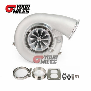 G42-1450 Billet Compressor Wheel Journal Bearing TurboCharger T4 1.15/1.25 0.85/1.01/1.15/1.28 Dual V-band Housing