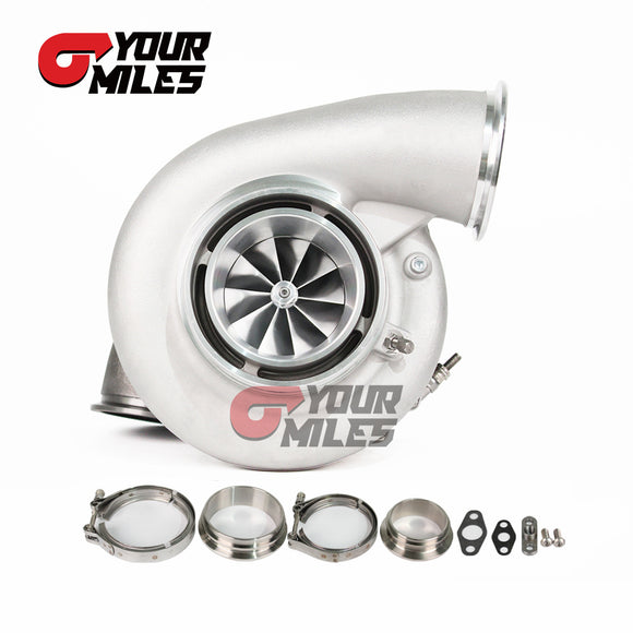 G42-1450 Billet Compressor Wheel Journal Bearing TurboCharger T4 1.15/1.25 0.85/1.01/1.15/1.28 Dual V-band Housing