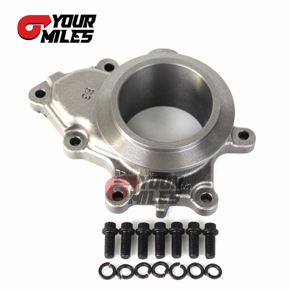 Non-EBPV Exhaust PAD Outlet Flange for GTP38 GTP38R Turbo Charger 99-03 Ford Powerstroke 7.3L